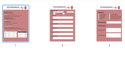 ECG Reference Guide - ECG Building Blocks