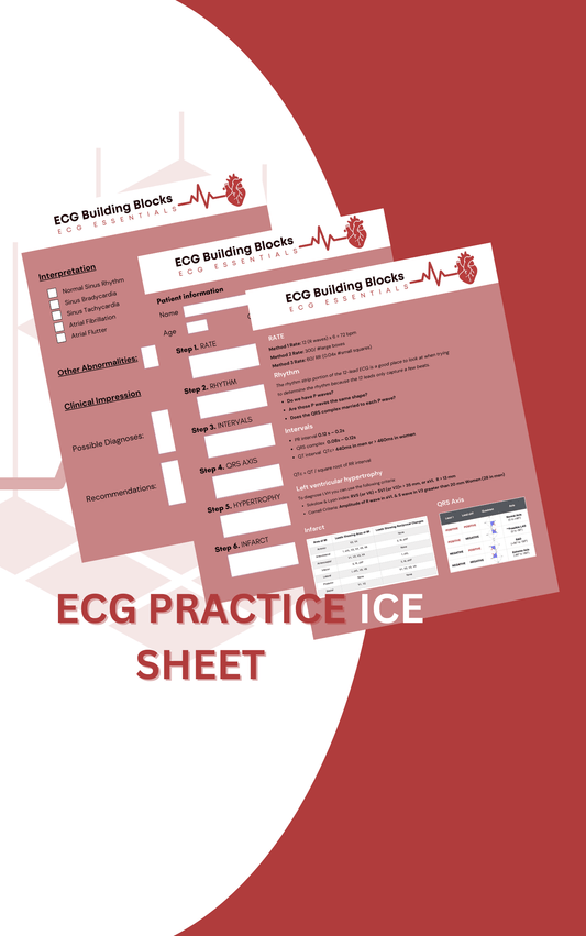 ECG Practice Sheet